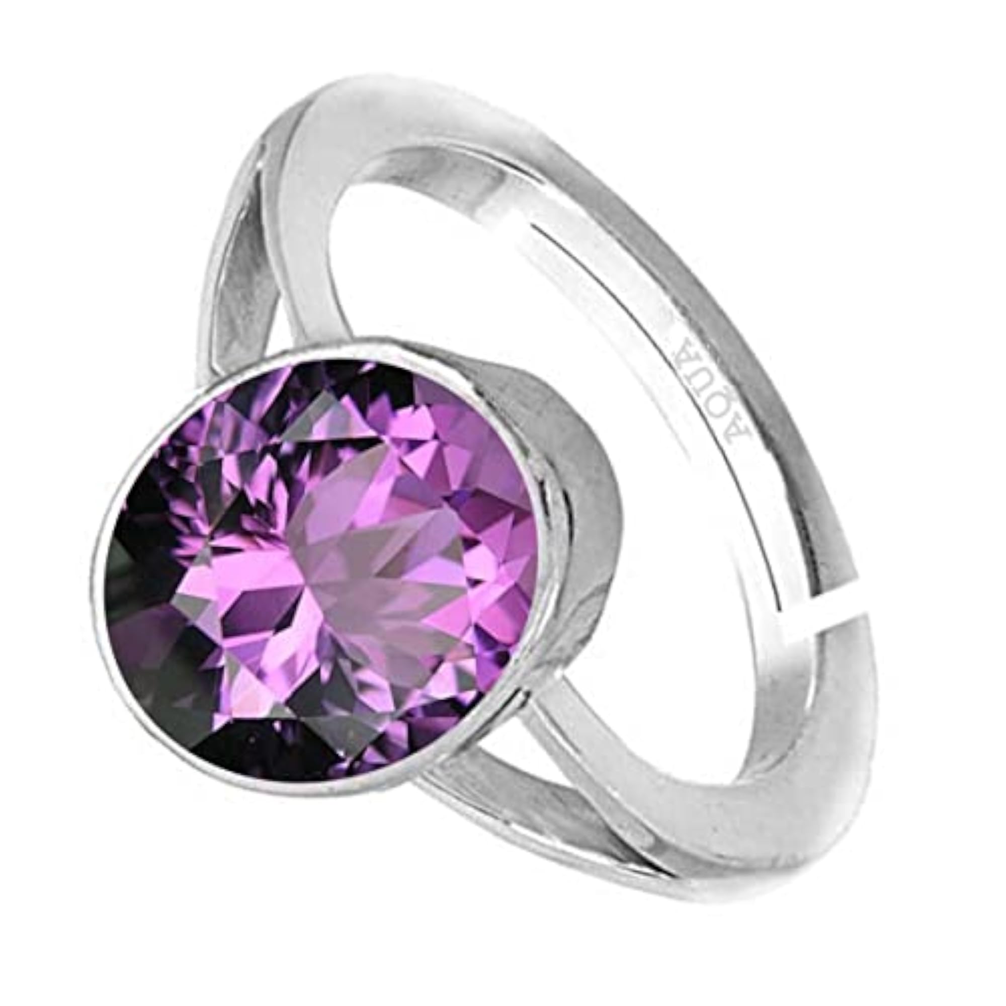 Women's Amethyst Adjustable Ring, 6.25 Ratti